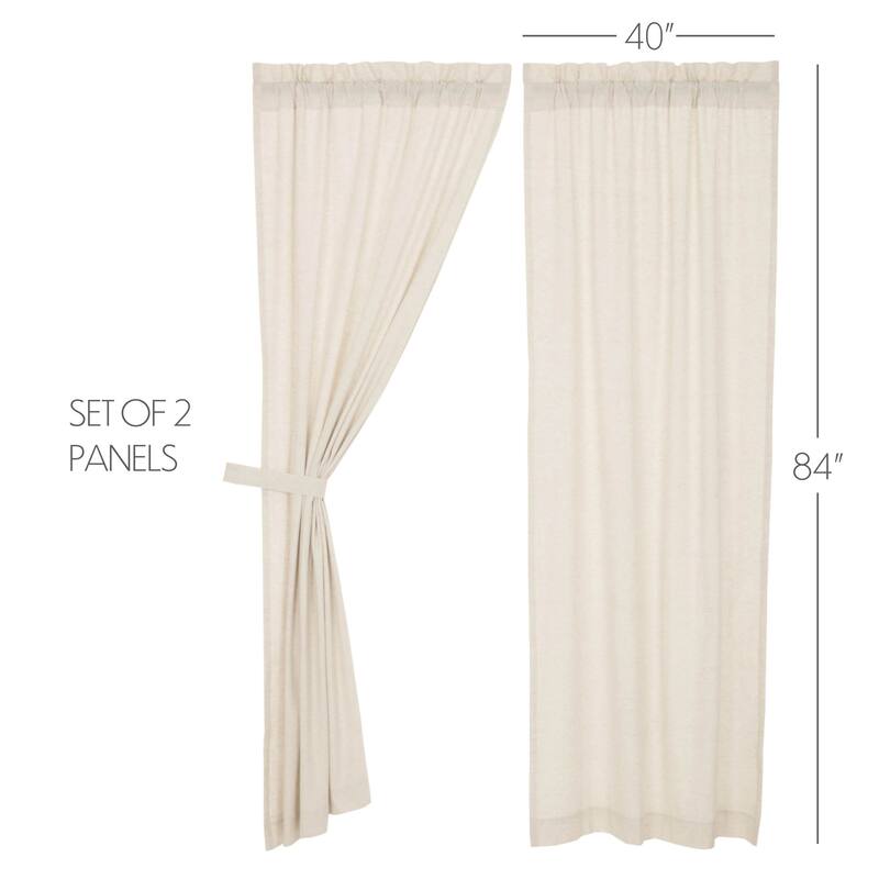 Simple Life Flax Panel Set - Panel 84x40 - Panel 84x40