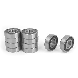 10-delige Set 6203RS Stalen Diepgroefkogellagers, 17 Mm