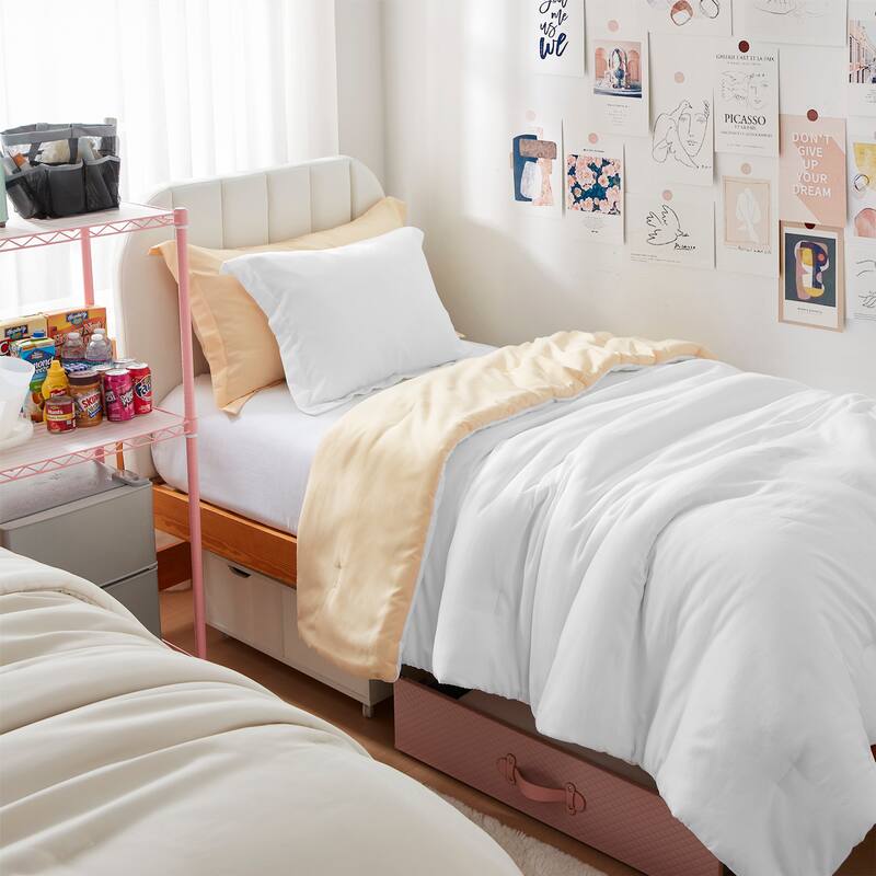 Dorm Haul® - Cozy College Comforter Set - Twin XL Reversible Bedding