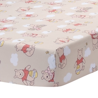 Bedtime Originals Disney Baby Winnie the Pooh & Friends Fitted Crib Sheet