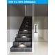 preview thumbnail 3 of 8, 3 Pack 5CCT 120V LED Step Lights, Dimmable Stair Lights IP65 Waterproof, Aluminum Shell, Anti-Glare, CRI90