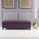 preview thumbnail 30 of 100, Mission Tufted Fabric Storage Ottoman Bench by Christopher Knight Home - 50.50"L x 18.75"W x 16.00"H