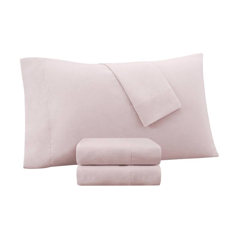 Serta Supersoft Washed Cooling Sheet Set, Includes Bedding Sheets and Pillowcases