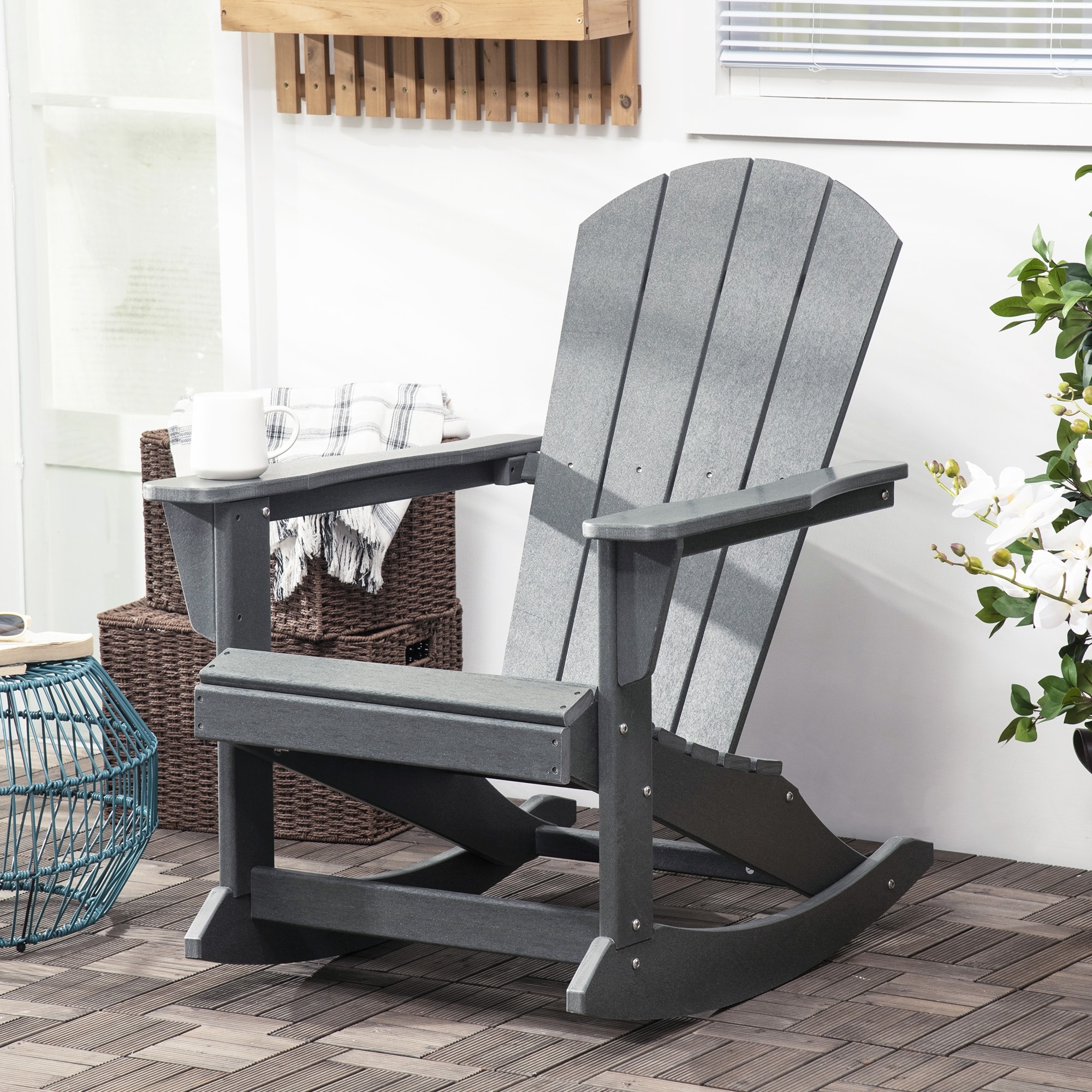 Outsunny porch rocking chair 2025
