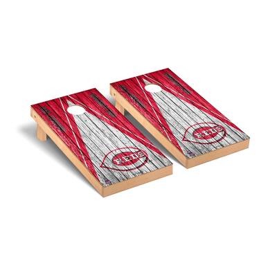 Cincinnati Reds MLB Triangle Cornhole Board Set