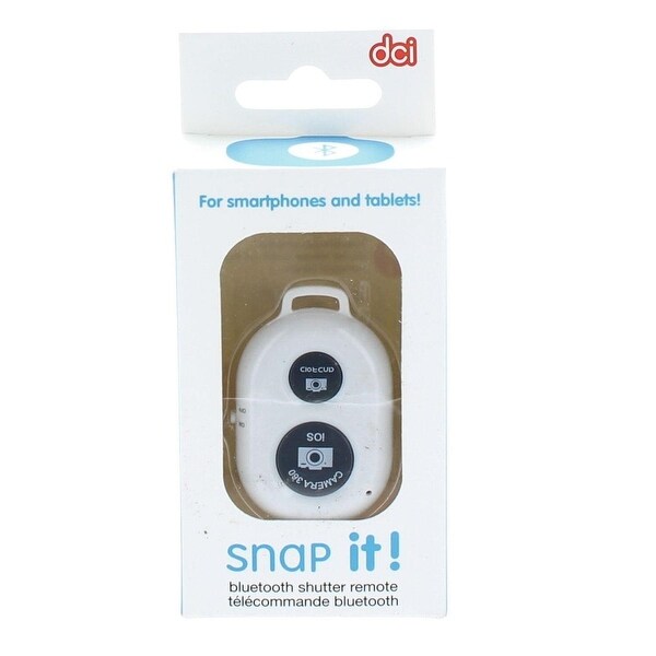 Snap It! Smart Phone Bluetooth Photo Remote: White - Multi