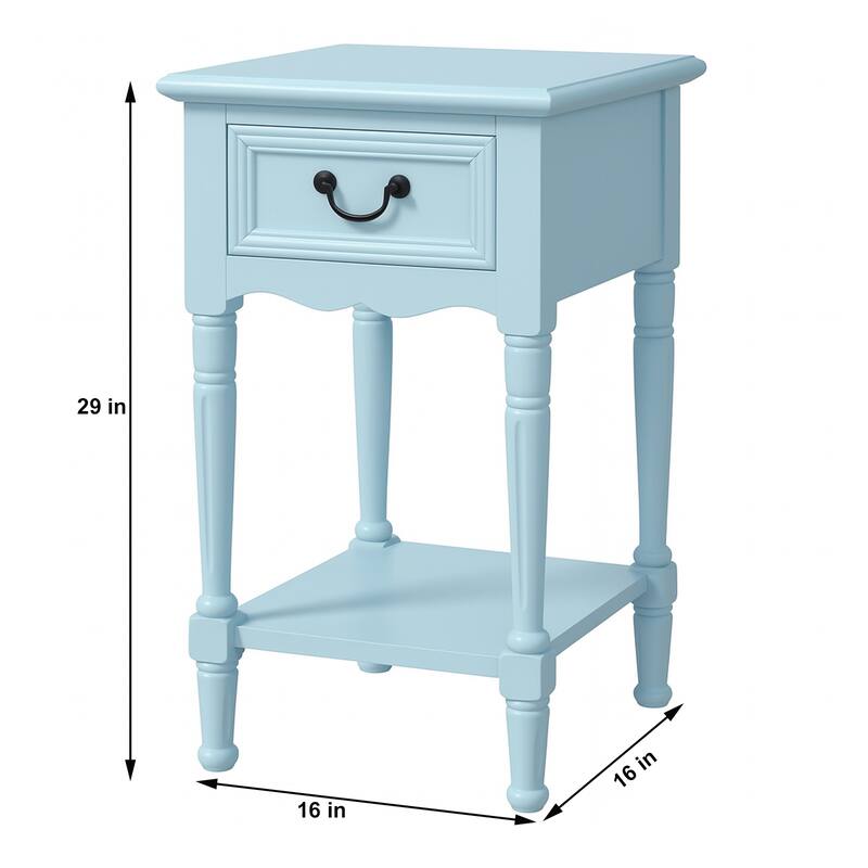 Casa Cortes Antiqued Solid Wood Night Stand