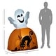 preview thumbnail 7 of 8, 5ft Halloween Inflatables Outdoor Decorations Ghost with Pumpkin with LED Light