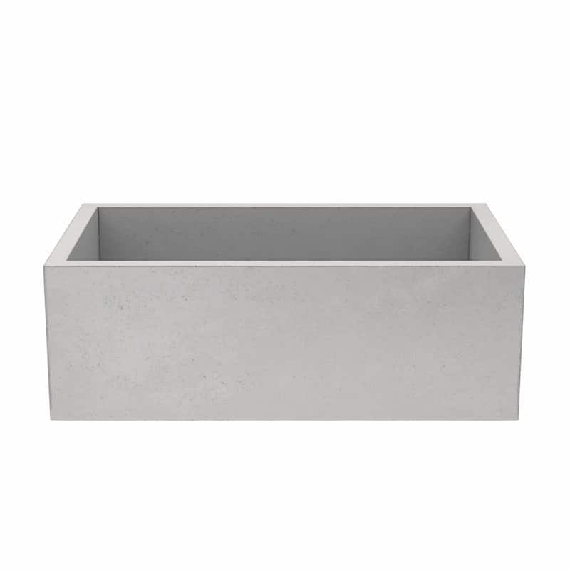 Farmhouse 30-inch NativeStone Kitchen Sink - 30" x 18" x 10.25" - Ash