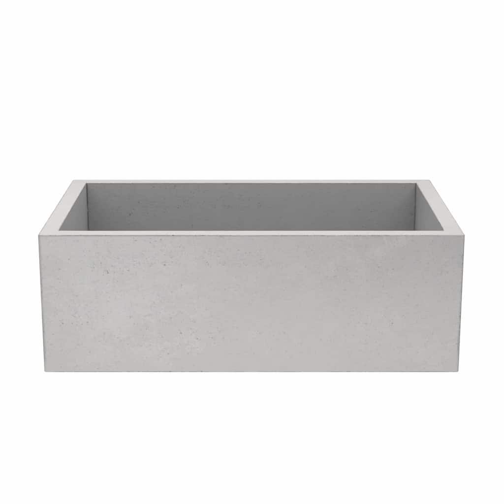Native Trails NSK3018 NativeStone 30" Farmhouse Single Basin Concrete