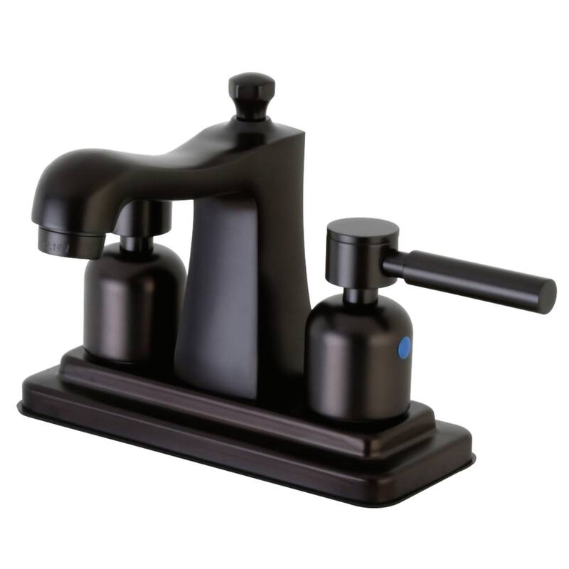 Kingston Brass Concord 1.2 GPM Centerset Bathroom Faucet with Metal - Oil Rubbed Bronze