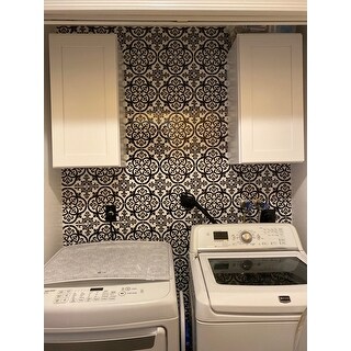 Shaker Style White Kitchen Wall Cabinet Overstock 11616700