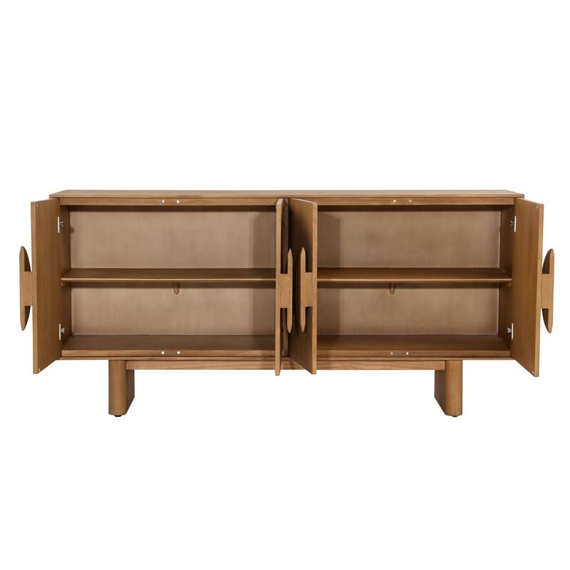 Johnson 71" Wide Sideboard, Natural