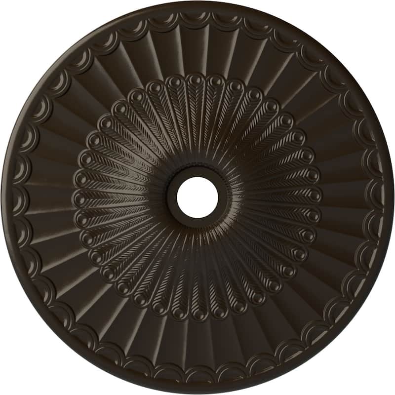 36 5/8"OD x 3 5/8"ID x 2 3/8"P Galveston Ceiling Medallion