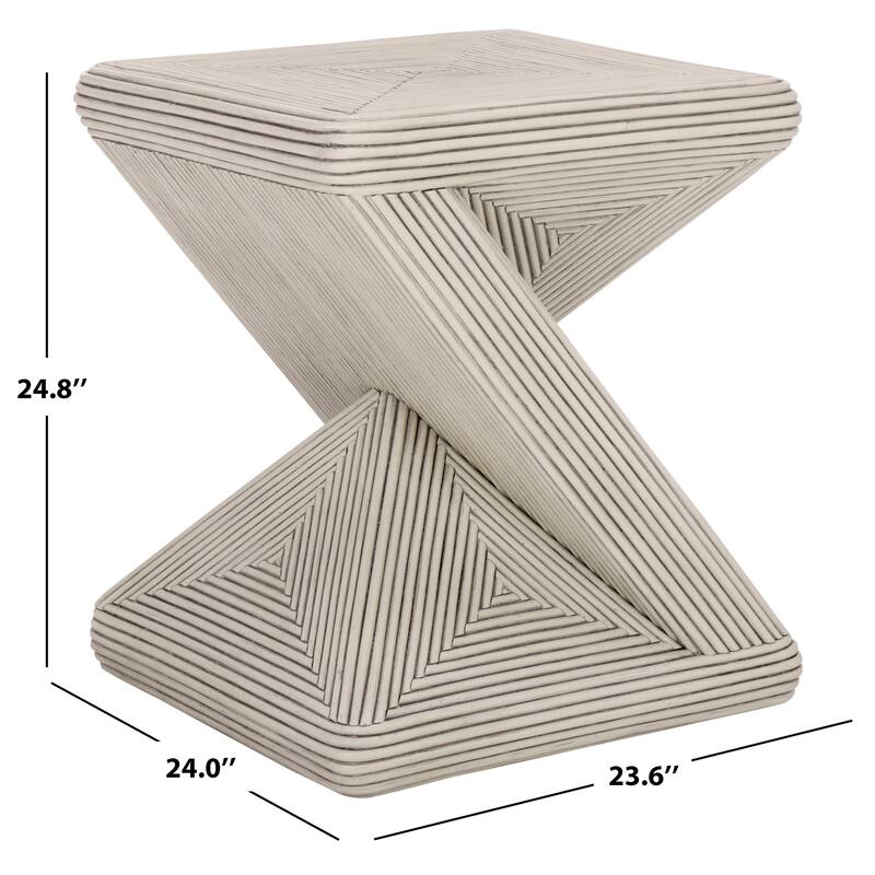 SAFAVIEH Home Matvey Accent Table - 24"W x 24"D x 25"H