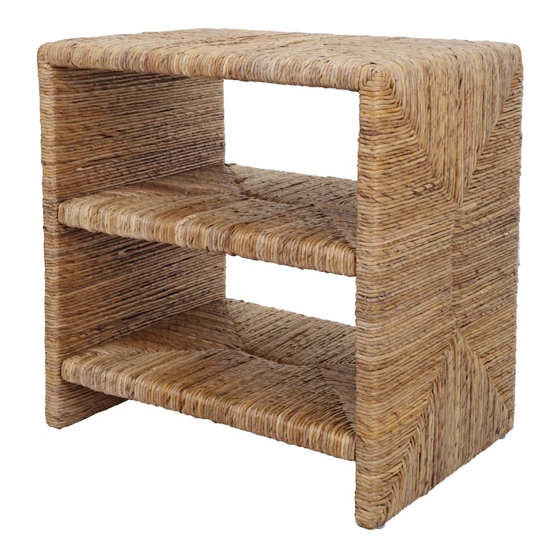 NPD Furniture Kanza Abaca Nightstand / Side Table