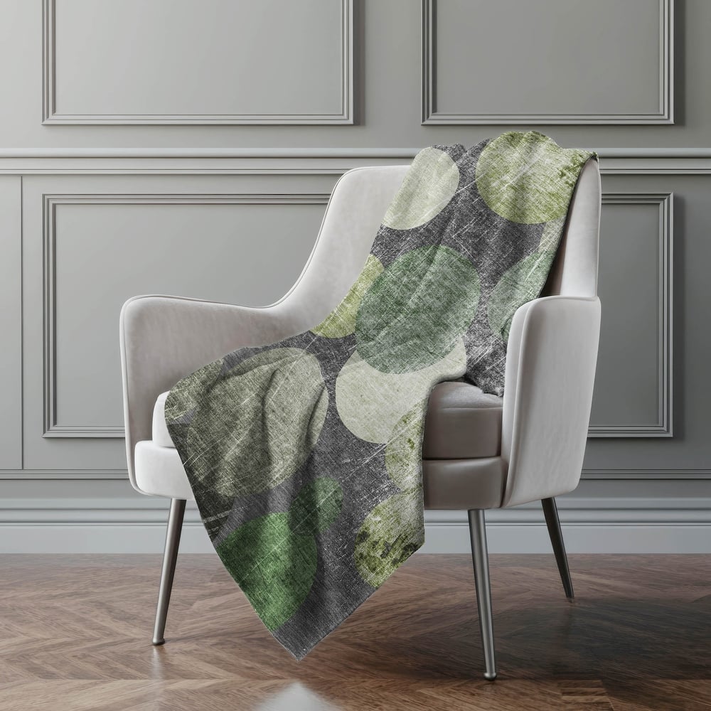 Premium Machine Washable Casual Contemporary Sherpa Throw Blanket