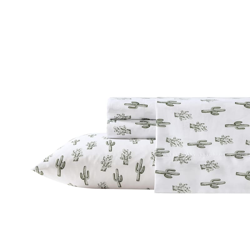 Wrangler Printed Novelty Sheet Sets - Cacti - Full