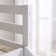 preview thumbnail 11 of 13, Elevated Cross Guard Rail With Slide Twin Pine Wooden Bed