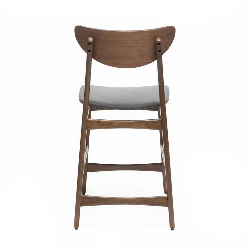 Carson Carrington Lund Wood 24-inch Counter Stool (Set of 2) by Christopher Knight Home