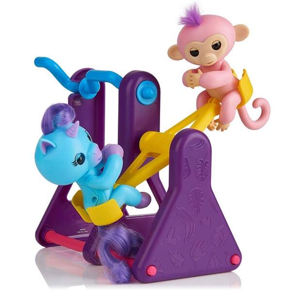 Shop Wowwee Fingerlings Teeter Totter Seesaw Playset Unicorn