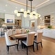 preview thumbnail 27 of 55, 16 Lights Dining Room Chandeliers Modern Sputnik Light Fixture - 55in