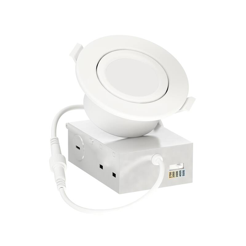 Maxim 67755WT Slim Gimbal 3.75" Canless Recessed - 5CCT
