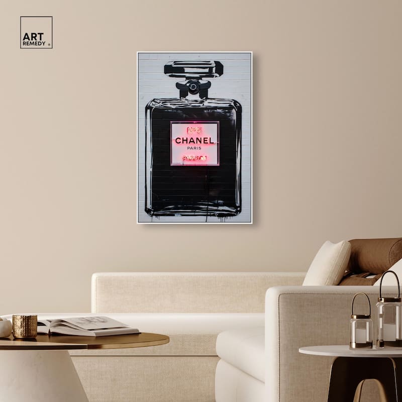 Parisian Perfume II Canvas by Art Remedy