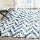 preview thumbnail 14 of 121, SAFAVIEH Dip Dye Marybeth Hand-tufted Wool Chevron Area Rug