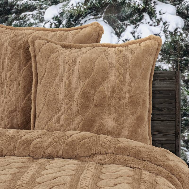 Cava Gold Euro Quilted Sham