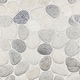 preview thumbnail 1 of 6, Misty Pebble Mosaic Tumbled Stone Backsplash Tiles for Kitchen Walls, Shower and Bathroom Floors 12" X 12" (5 Sqft per case)