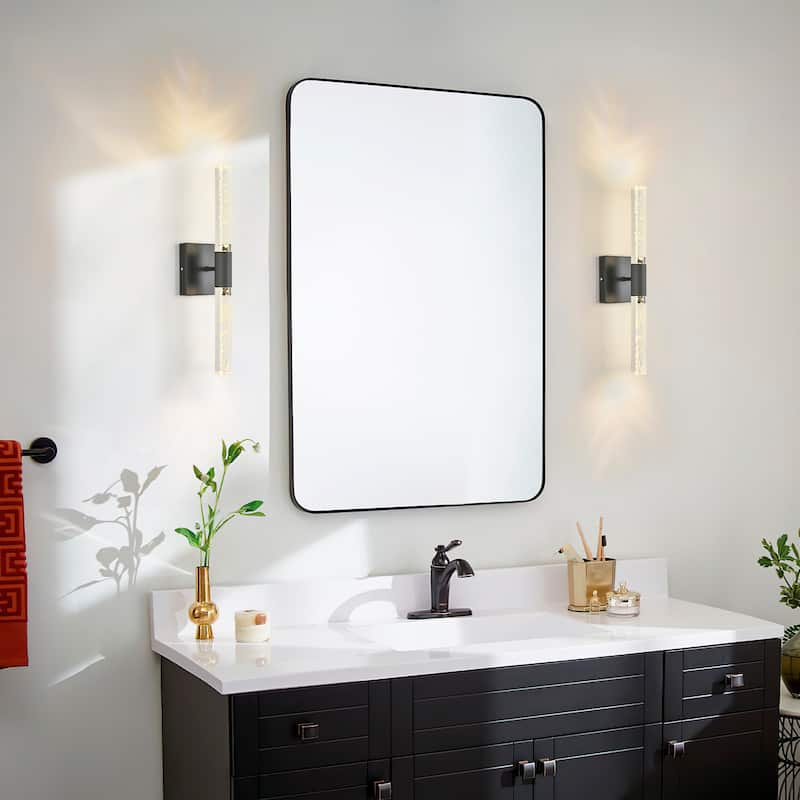Starsky 2-Light 3000K Integrated LED Vanity Light Modern Linear Wall Sconce