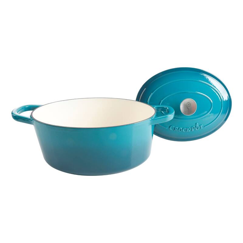 Crock Pot Artisan 7-Quart Oval Dutch Oven