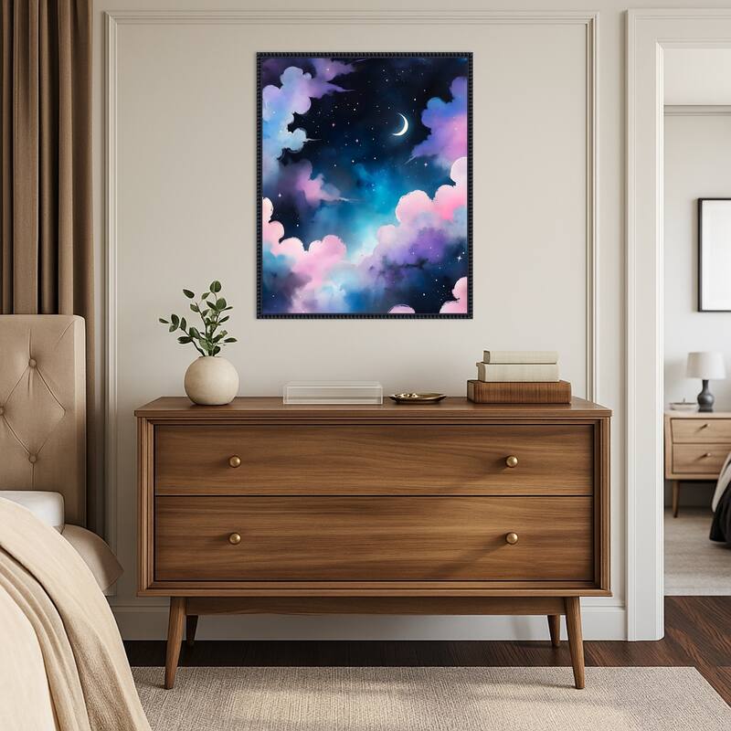 Skys Got Me by Kintsugi99 Framed Canvas Wall Art Print