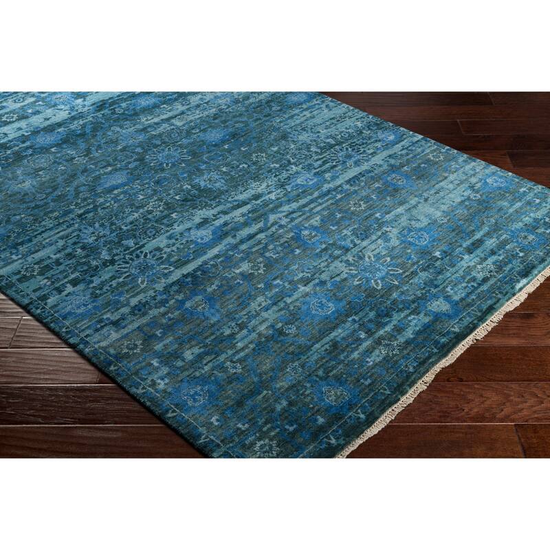 Hand Knotted Fowler Wool Area Rug