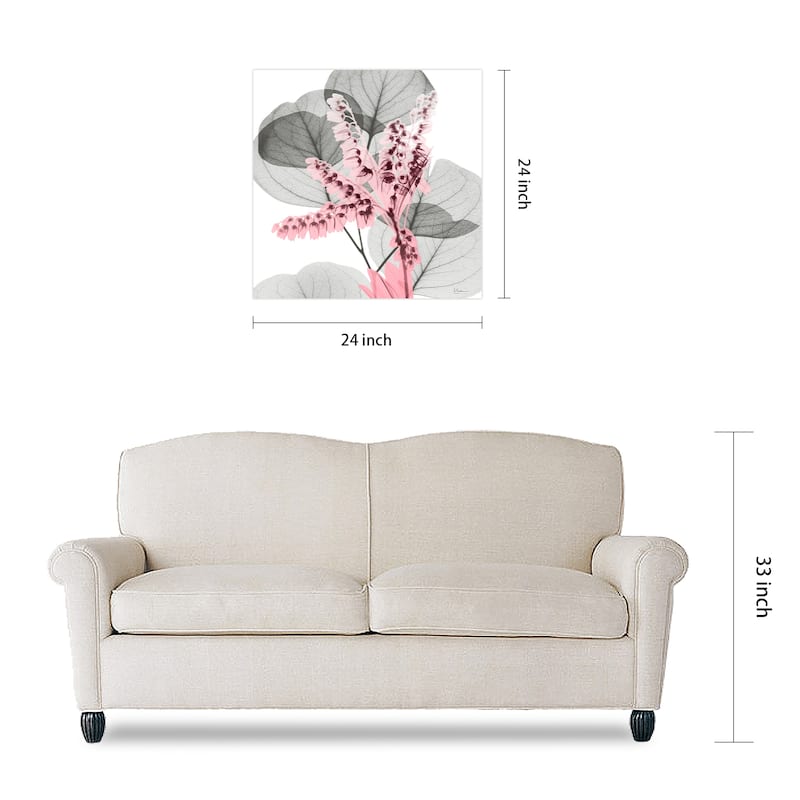 "Eucalyptus Bush 1&2" Frameless Free Floating Tempered Glass Panel Graphic Wall Art