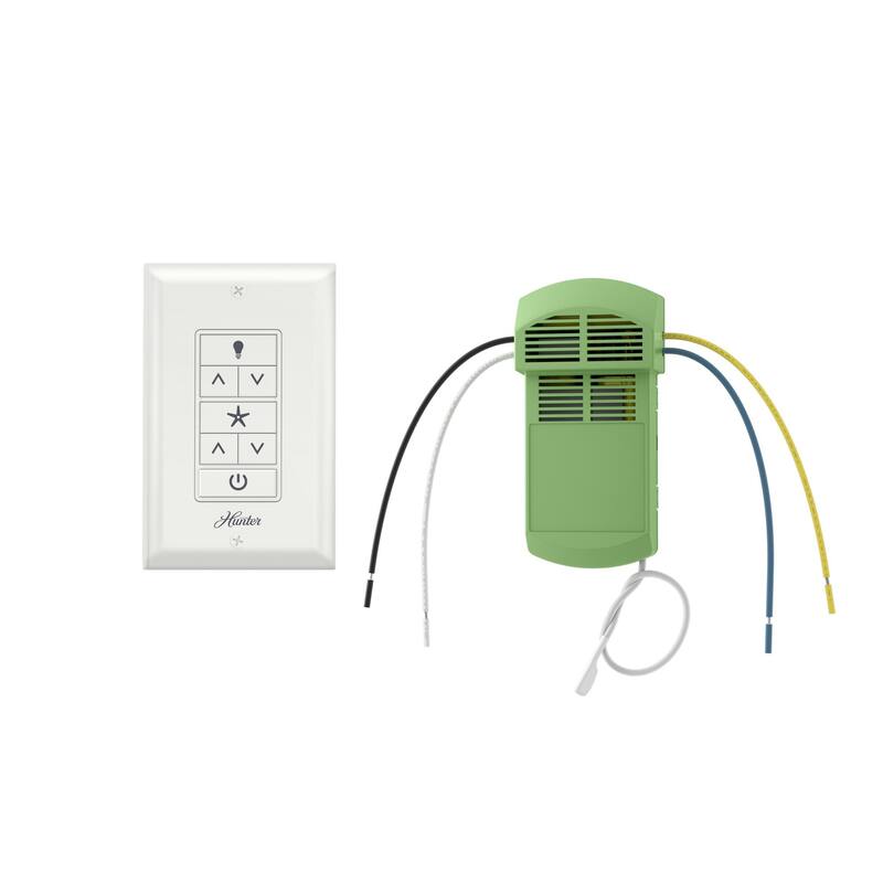 Hunter Universal Fan-Light Wall Control with Receiver