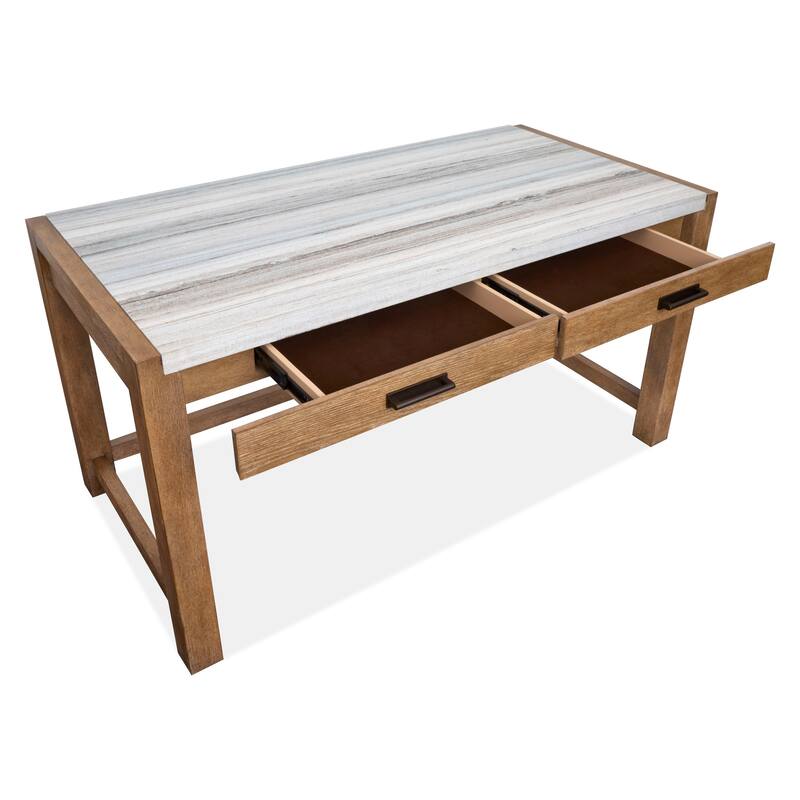 Magnussen Home Plum Creek Sierra Brown Writing Desk