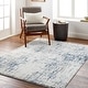 preview thumbnail 1 of 22, Emilie Global Area Rug Blue/Cream - 2' x 2' 11"