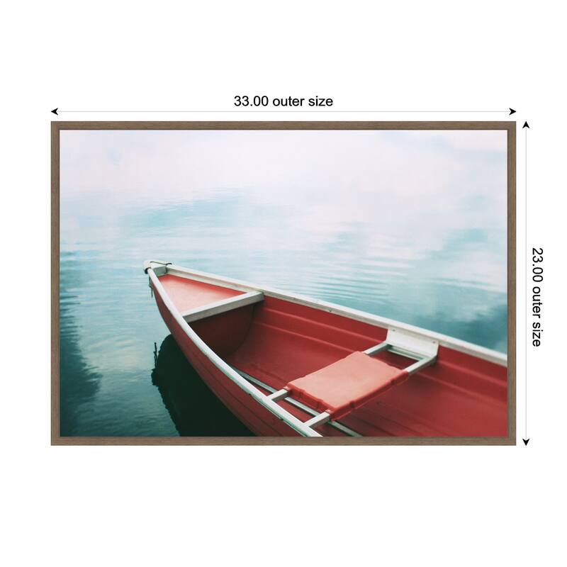 Kate and Laurel Drifting in the Sky by Alicia Bock Framed Canvas Wall Art Print