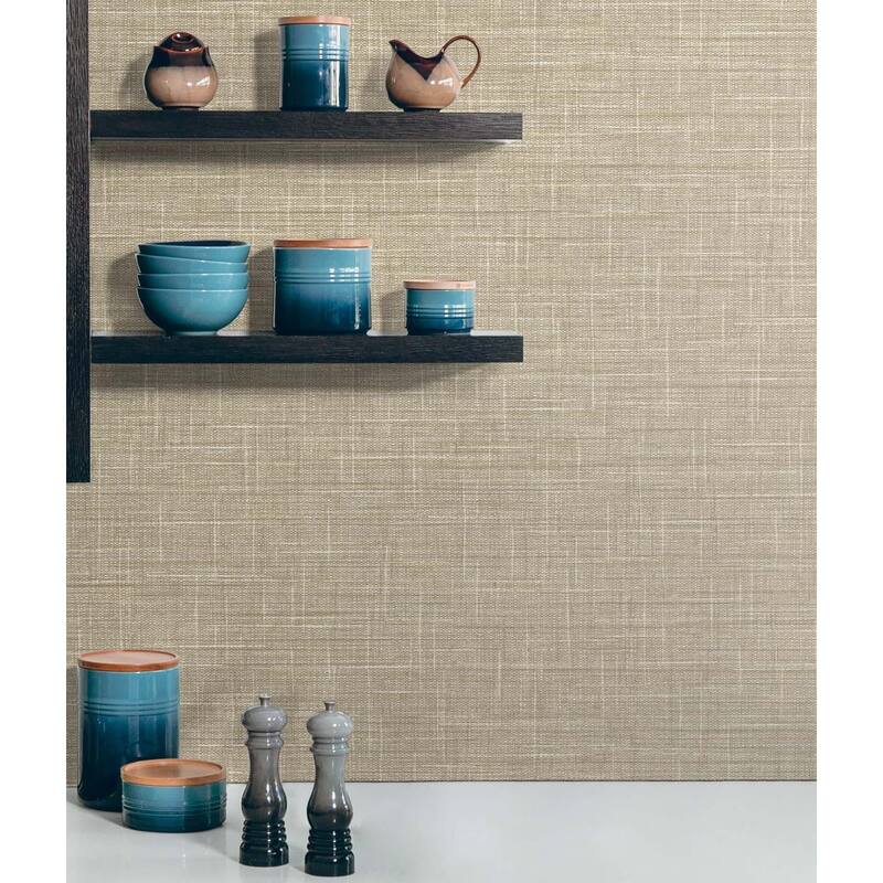DuPont Tedlar Grasmere Weave High Performance Vinyl Unpasted Wallpaper