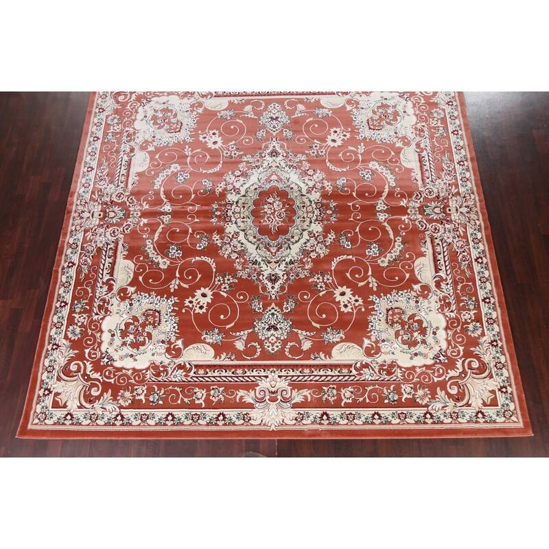 Floral Medallion Transitional Oriental Turkish Rug Traditional Carpet