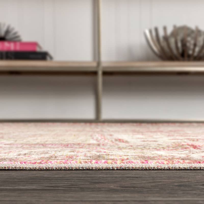 JONATHAN Y Alhambra Ornate Geometric Medallion Area Rug