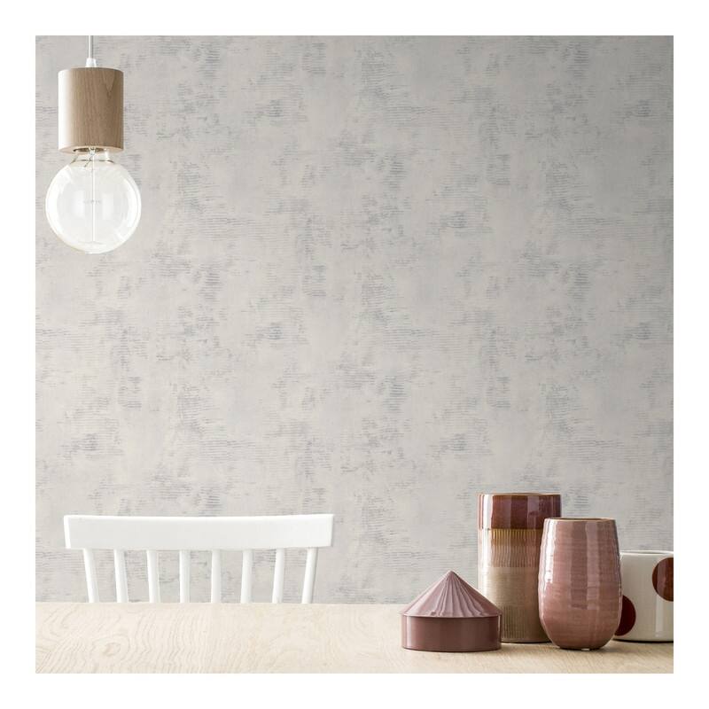 Advantage Osborn Light Grey Distressed Texture Wallpaper - 21 x 396 x 0.025