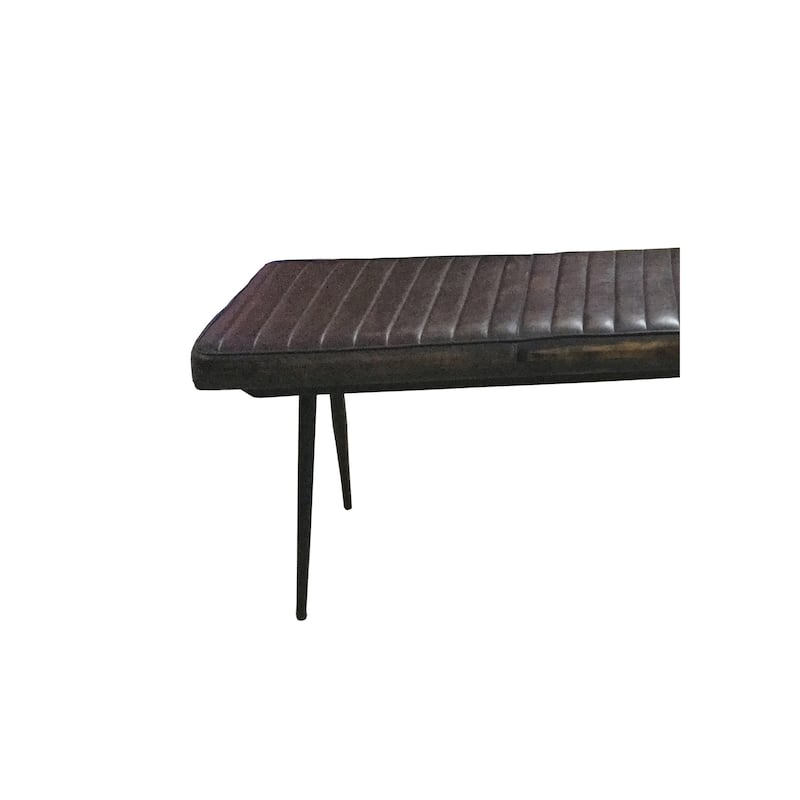 Willacy Upholstered Tufted Cushion Side Bench