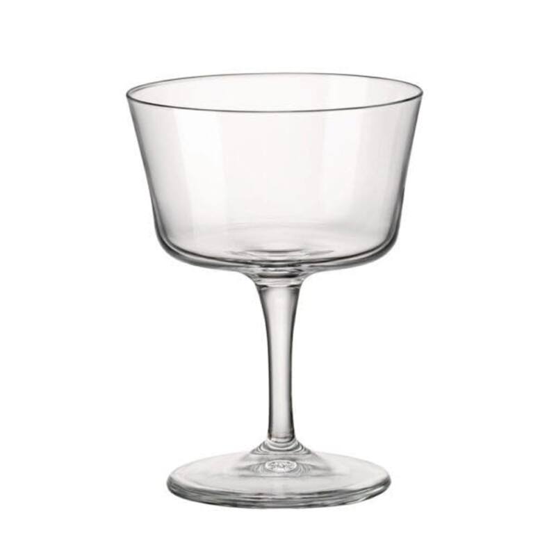 Bormioli Rocco Set of 4 Novecento Stemware Fizz Glasses - 7.5 oz.