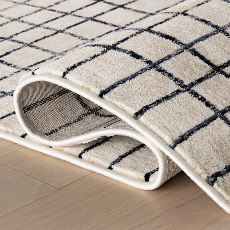 Nuloom Calethe Modern Checkered Area Rug