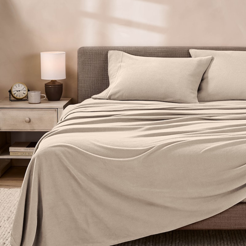 Bare Home Polar Fleece Deep Pocket Sheet Set
