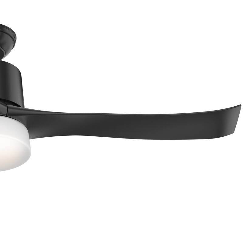 Hunter 54" WiFi Symphony Ceiling Fan with LED Light Kit and Handheld Remote, Smart Home Fan