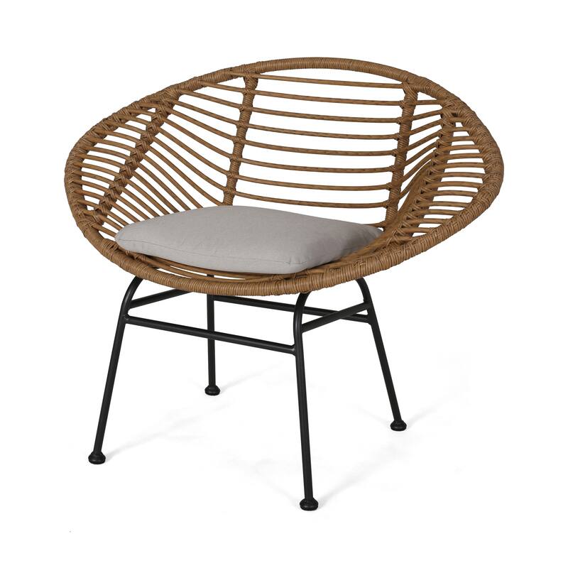 2 Piece Classic Outdoor Patio Lounge Chair Set, High Comfort for Multiple Scenarios